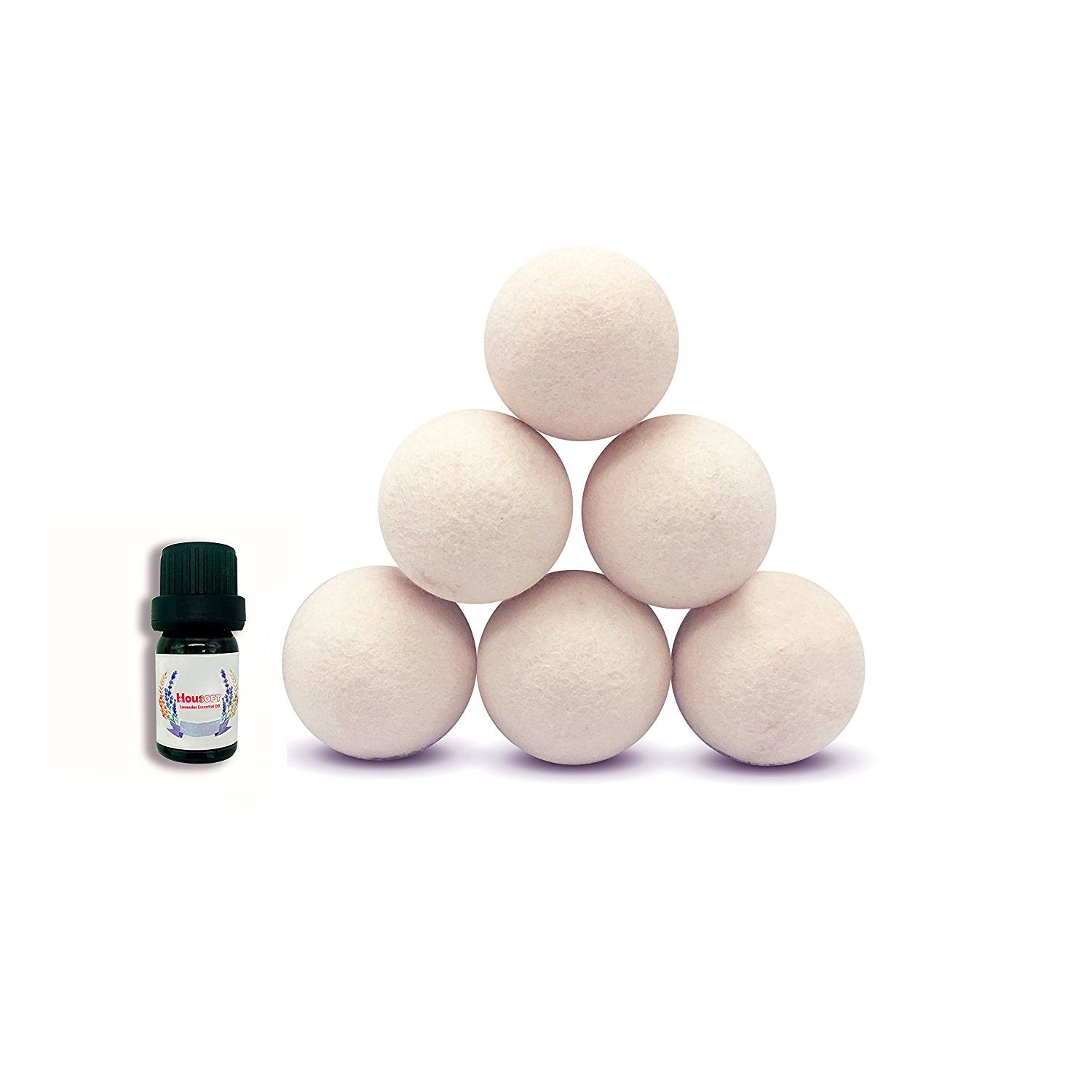 Wool Dryer Balls - 6 Pack with Lavender Essential Oil – Weegeeshop